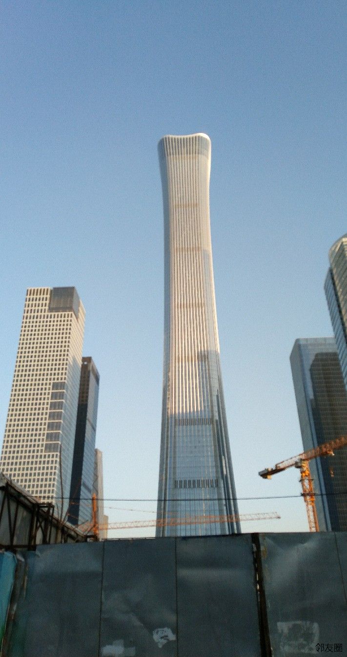 台北101大厦与中国尊