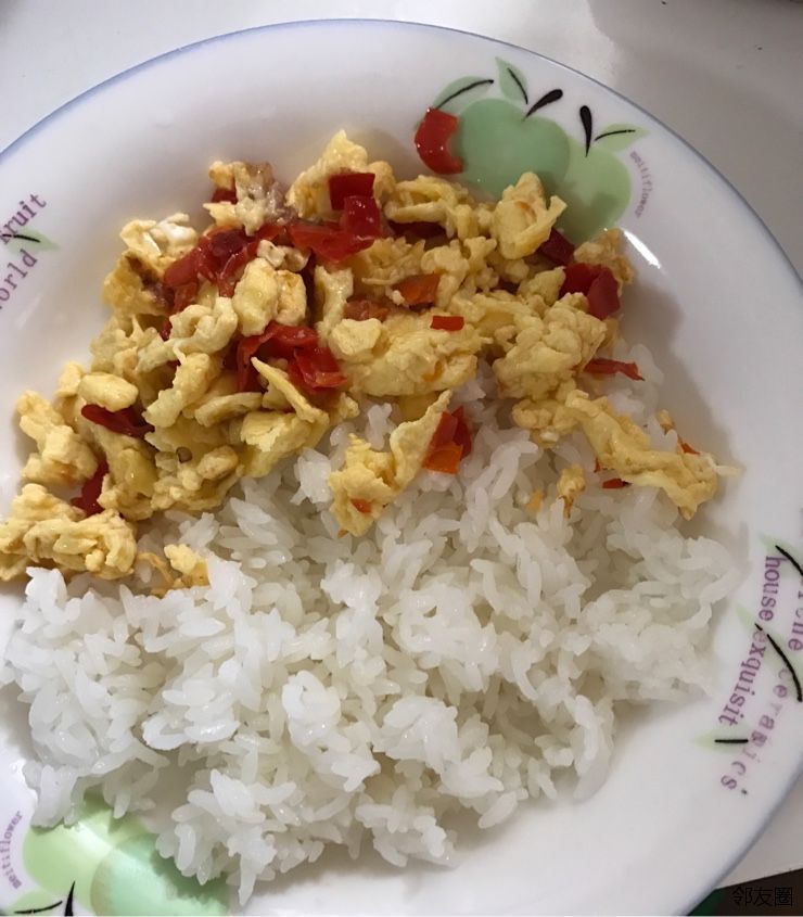 剁椒鸡蛋盖饭