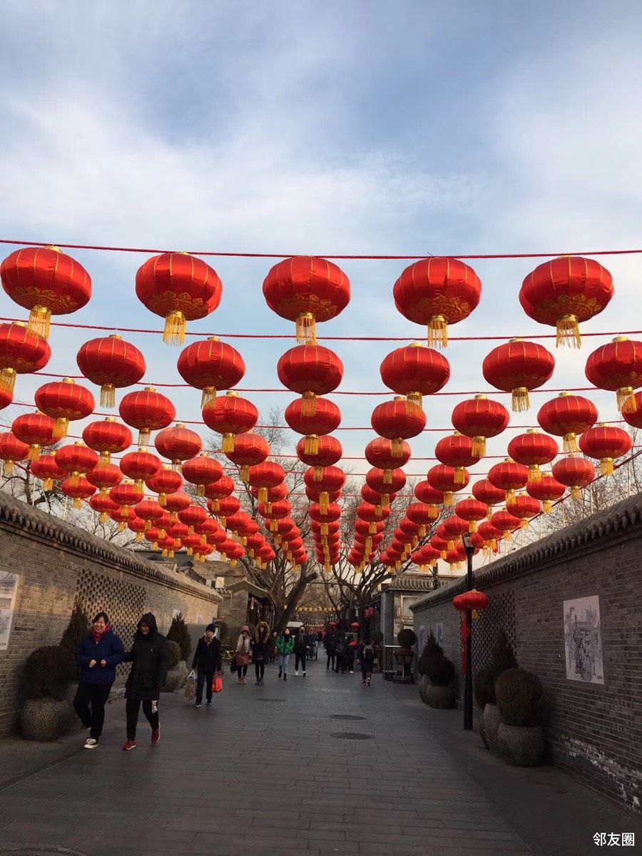 腊月二十三小年日的南锣鼓巷之晨