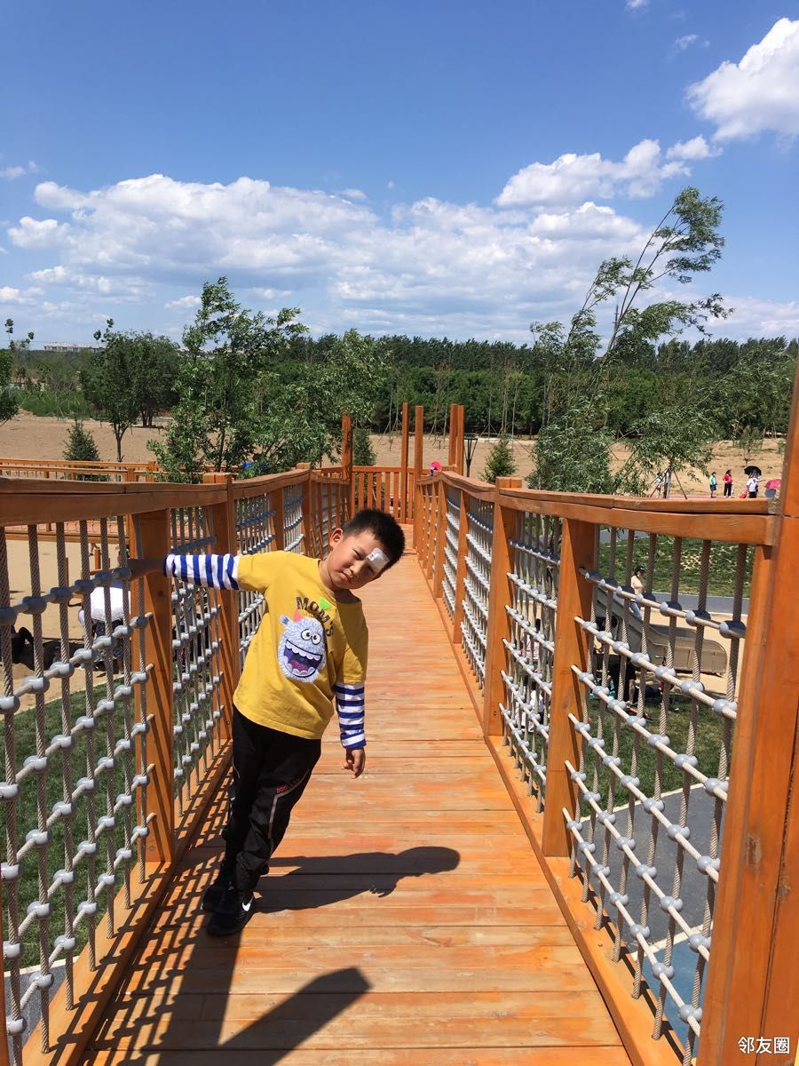 初夏之旅# 带娃打卡黑桥公园 儿童乐园