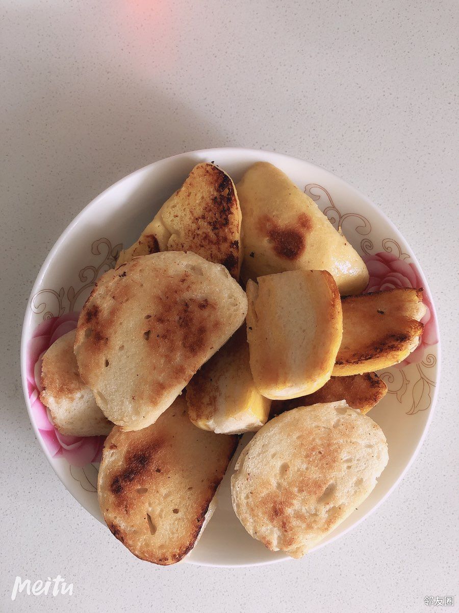 晚餐主食,炸窩頭饅頭乾兒