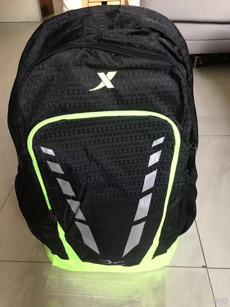 全新特步双肩背包