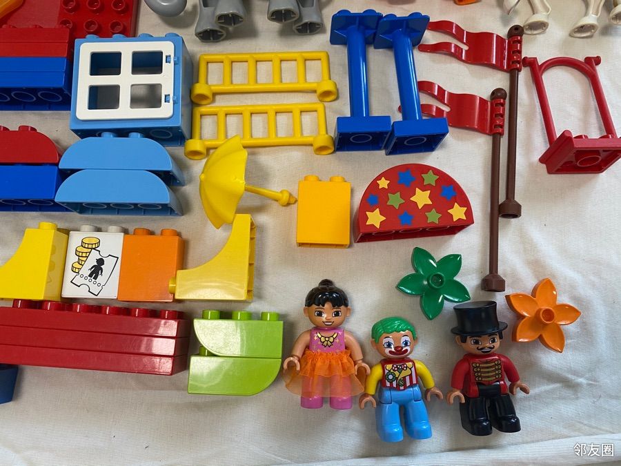 正品乐高德宝得宝大颗粒10504马戏团lego duplo