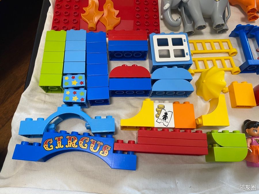 正品乐高德宝得宝大颗粒10504马戏团lego duplo
