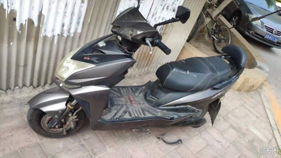 绿源电动车72v,8成新整车架,无电池,888元 - 二手市场 - 邻友圈