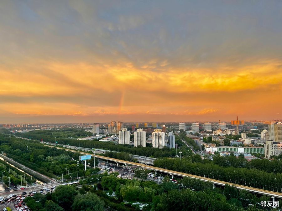 我们小区窗外美景真多