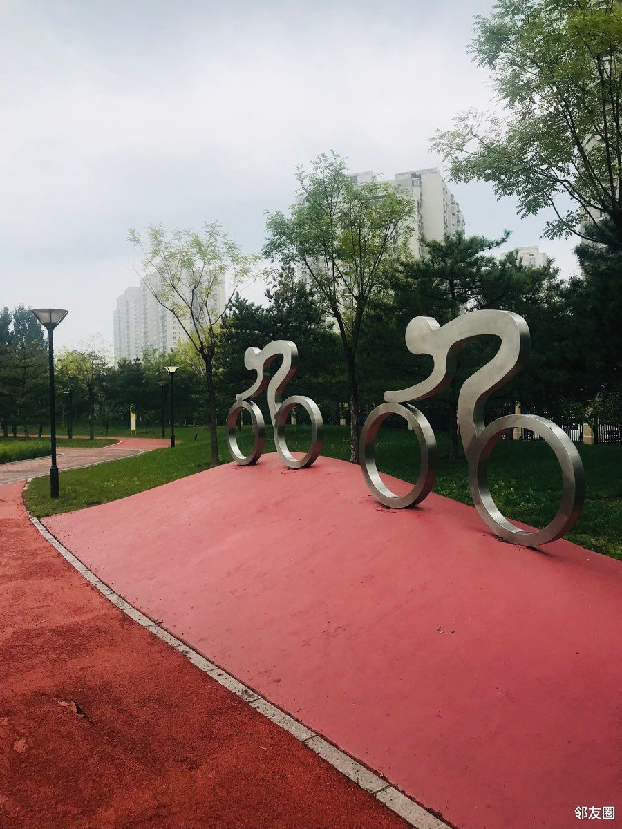 雨后的望京体育公园,空气清新,景色宜人