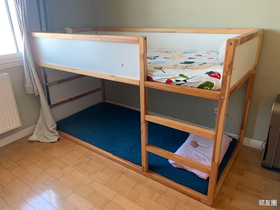 宜家两用床儿童床高低床