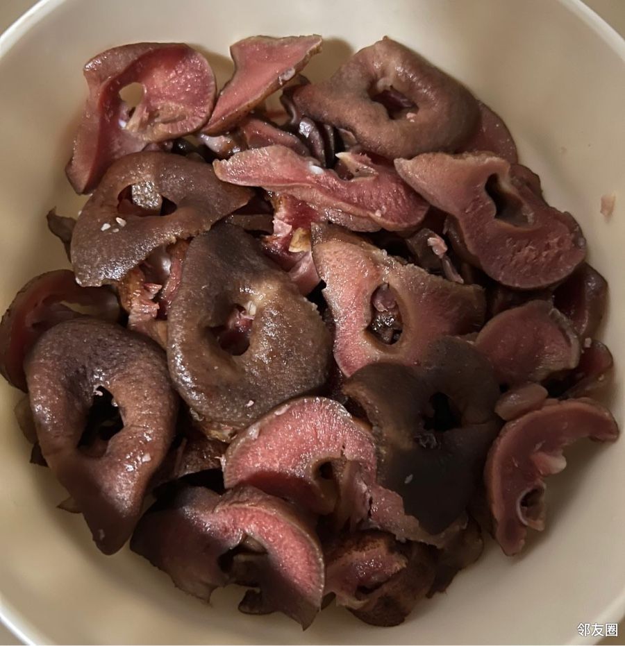 今日下酒菜异乡风味之湖南腊猪鼻子重口味慎入